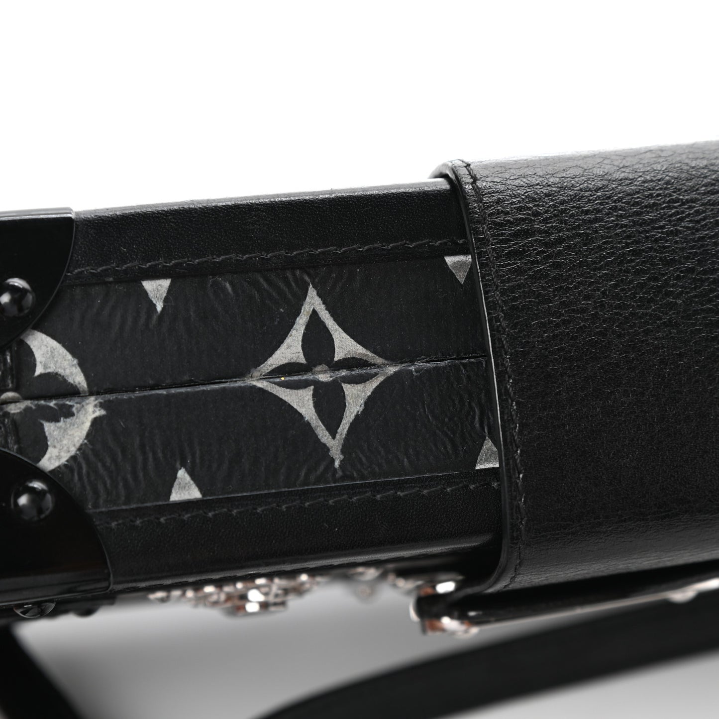 Reflective Petite Malle Black