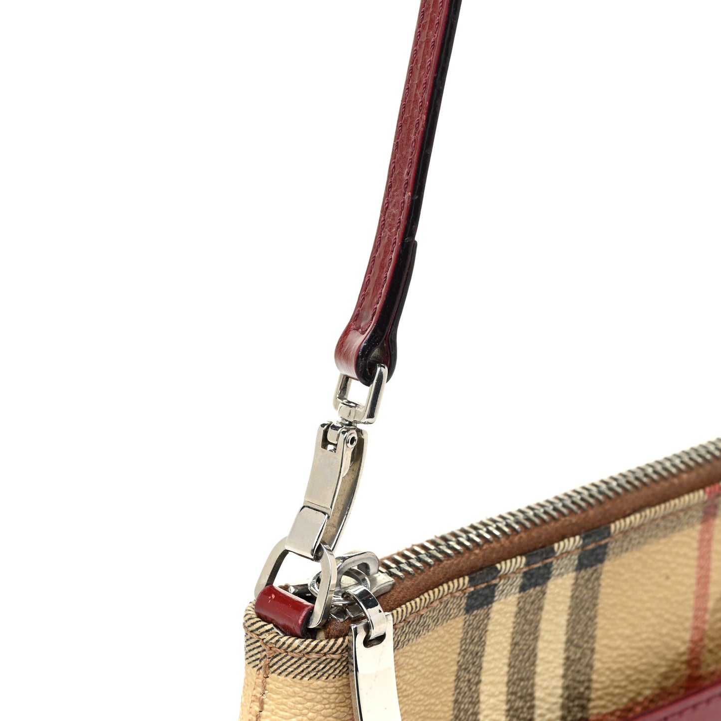 Haymarket Check Shoulder Bag Red