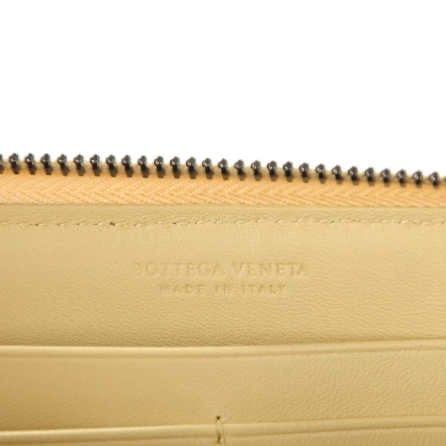 Bottega Veneta Nappa Intrecciato Zip Around Wallet Banane 6 of 8