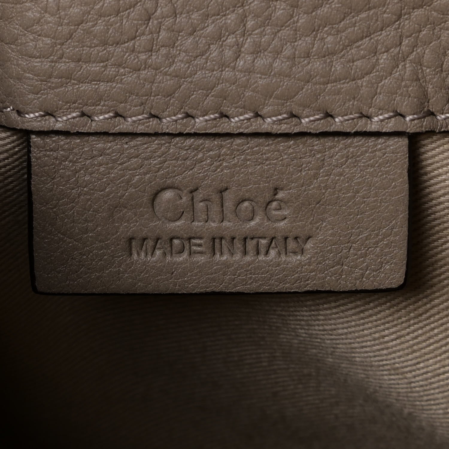 Chloe Suede Calfskin Mini Faye Backpack Motty Grey 5 of 10