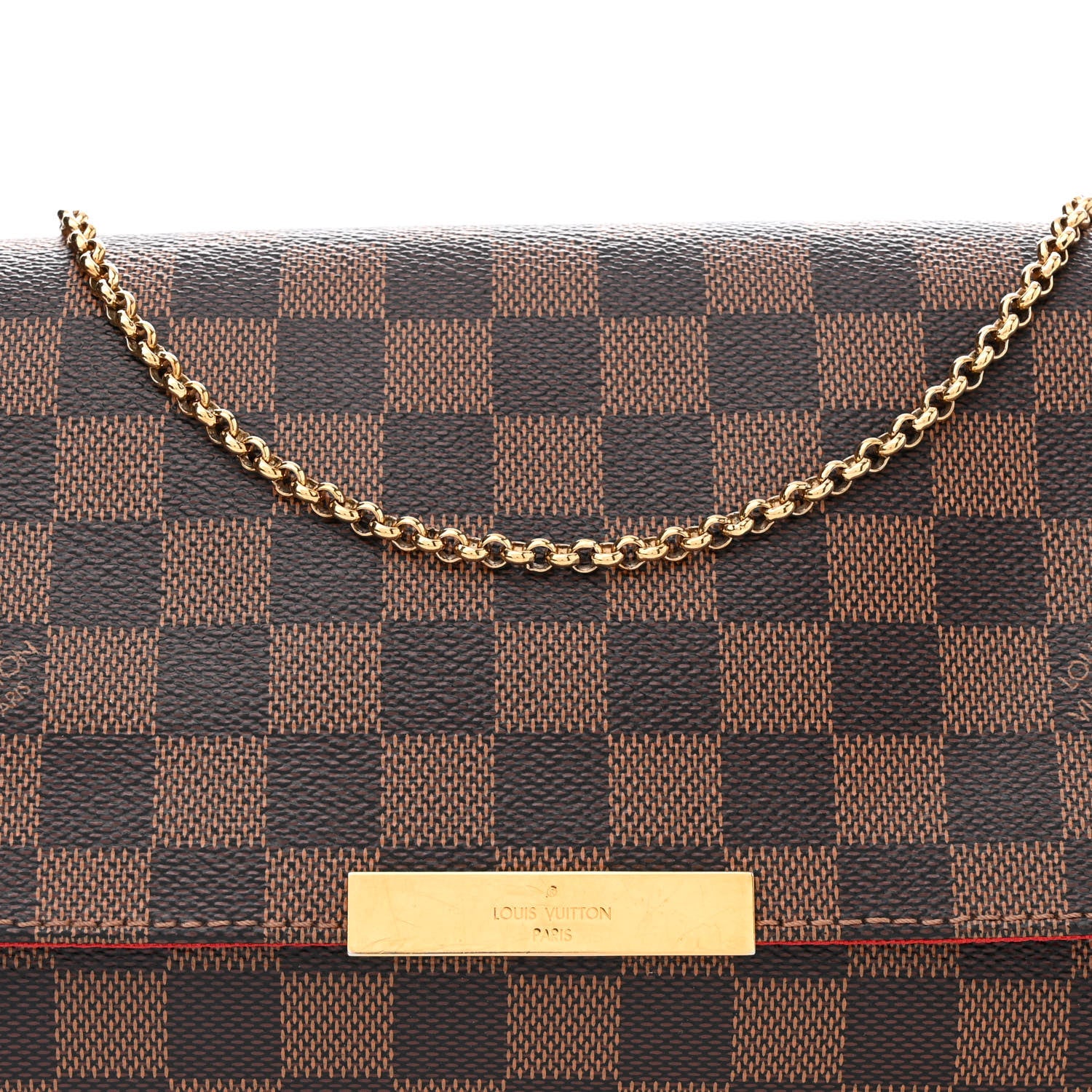 Louis Vuitton Damier Ebene Favorite MM 8 of 11