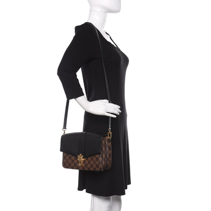 Louis Vuitton Damier Ebene Clapton Black 2 of 9
