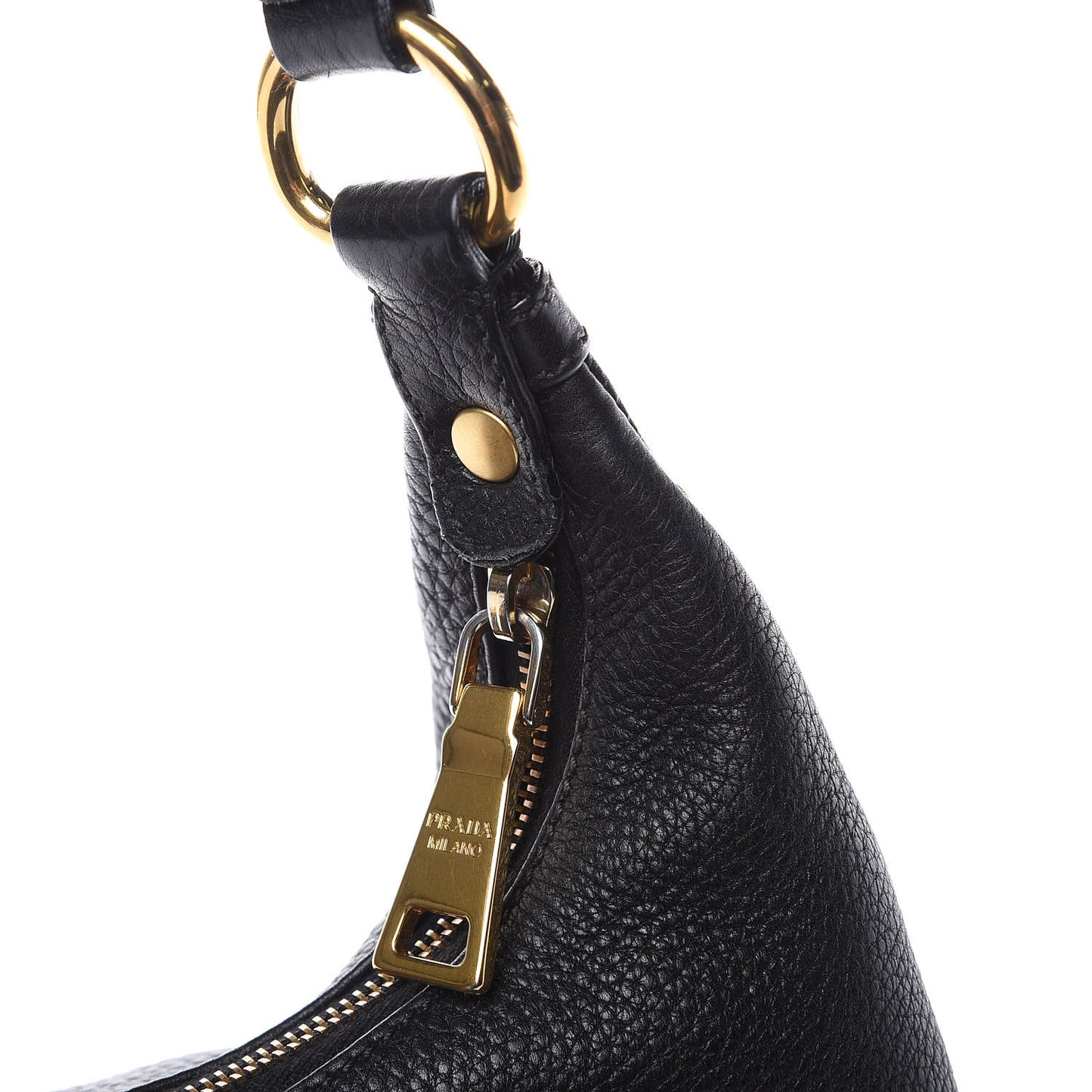 Vitello Daino Hobo Black