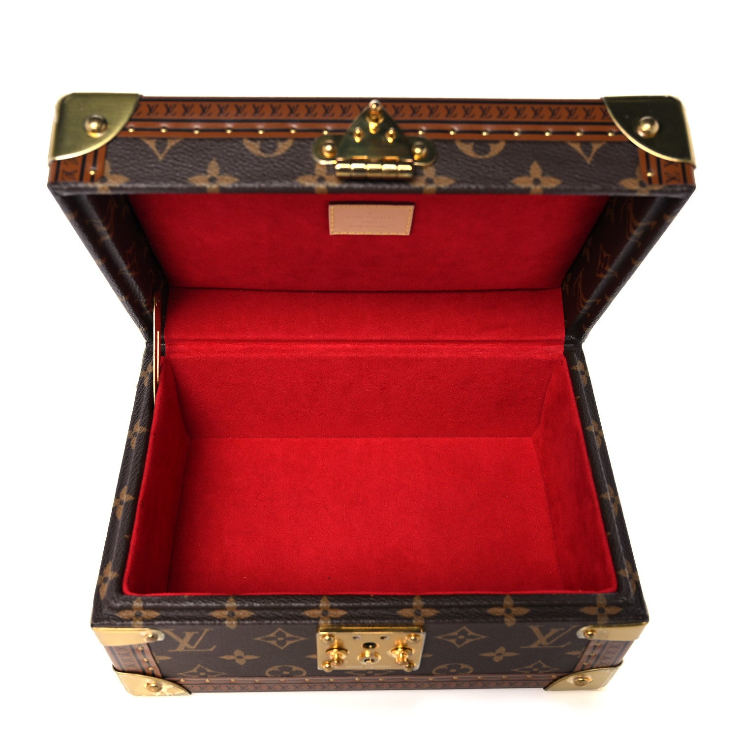 Louis Vuitton Monogram Coffret Tresor 24 Fusion Red 7 of 15