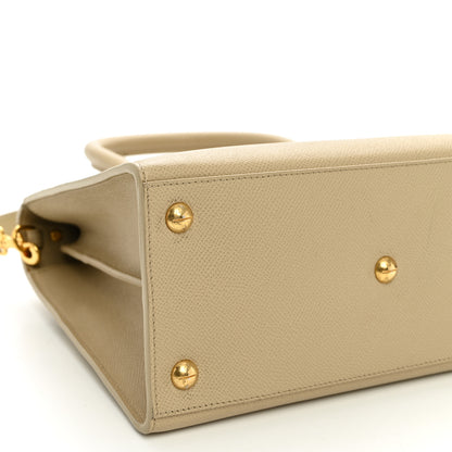 Christian Dior Grained Calfskin St. Honore Tote Beige 8 of 12