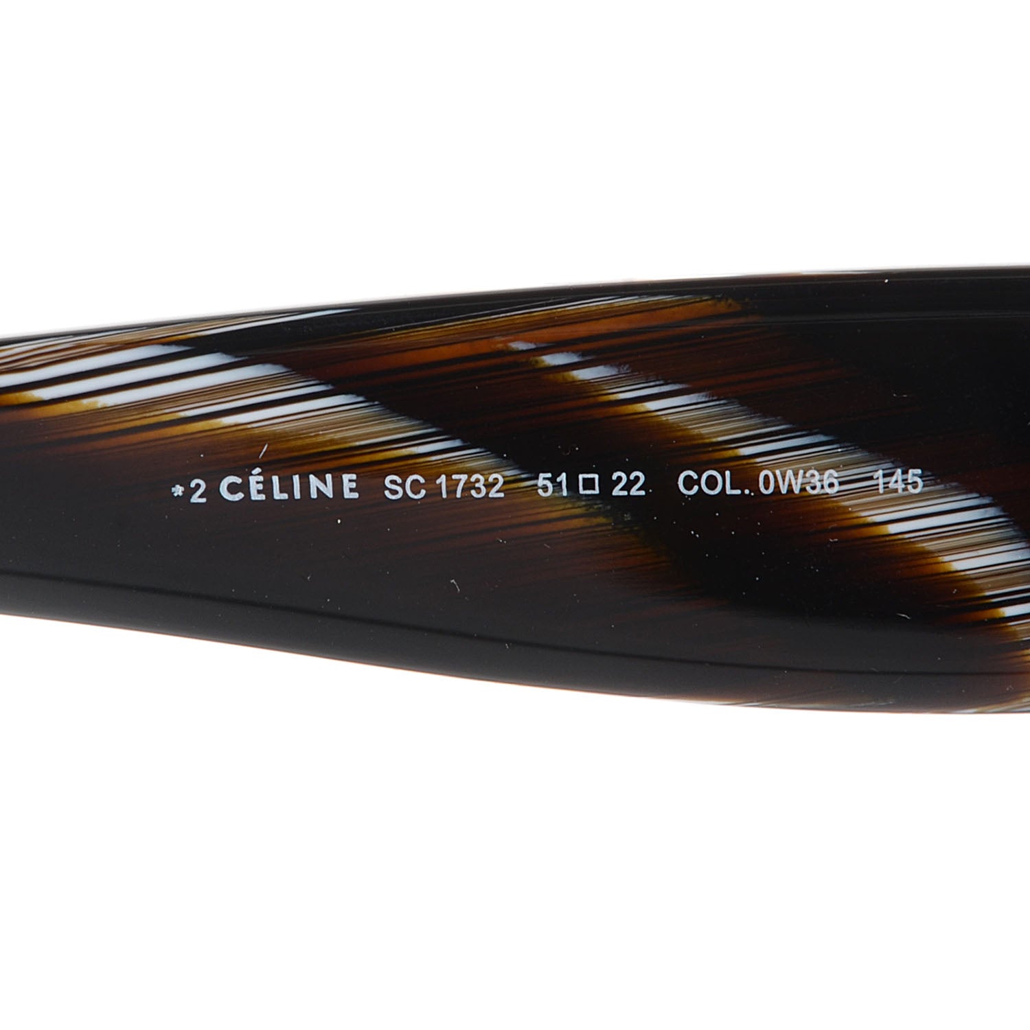 Celine Tortoise Sunglasses SC 1732 4 of 5