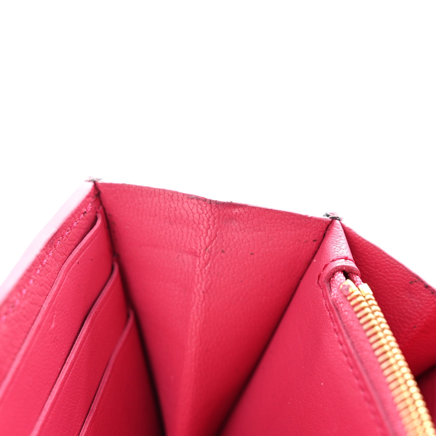 Louis Vuitton Veau Cachemire Dauphine Wallet Cobalt Fuchsia 16 of 20