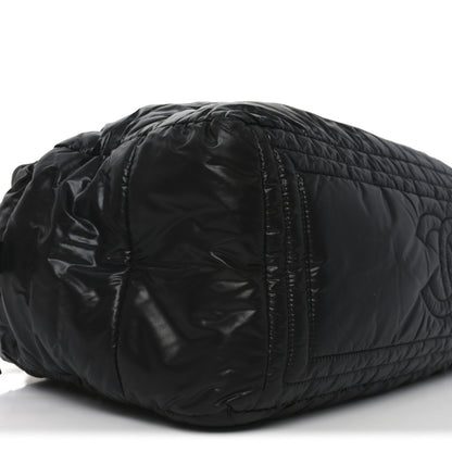 Chanel Nylon Coco Cocoon Large Reversible Tote Black 9 of 10