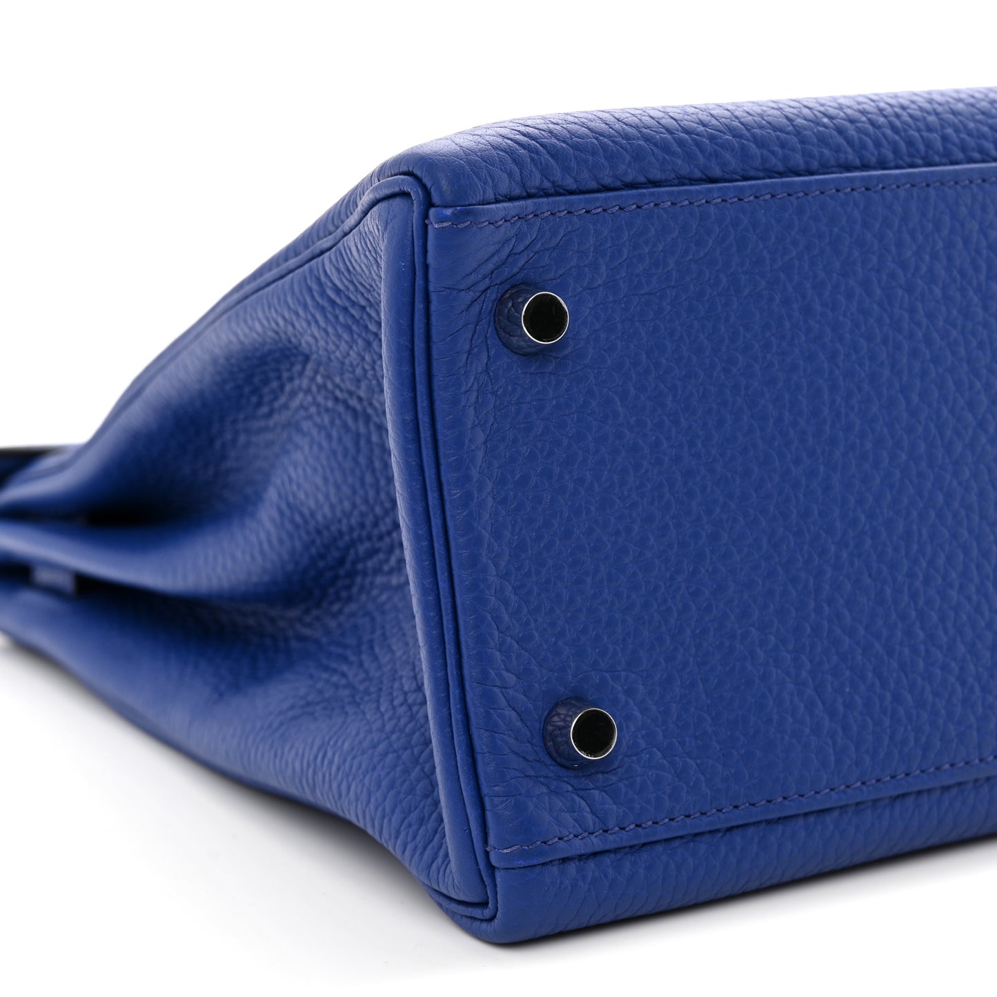 Taurillon Clemence Kelly Retourne 32 Bleu Electrique