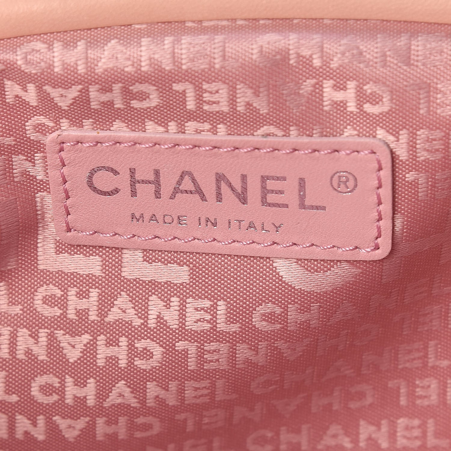 Chanel Lambskin CC Kiss Lock Accordion Bag Rose Clair 8 of 10
