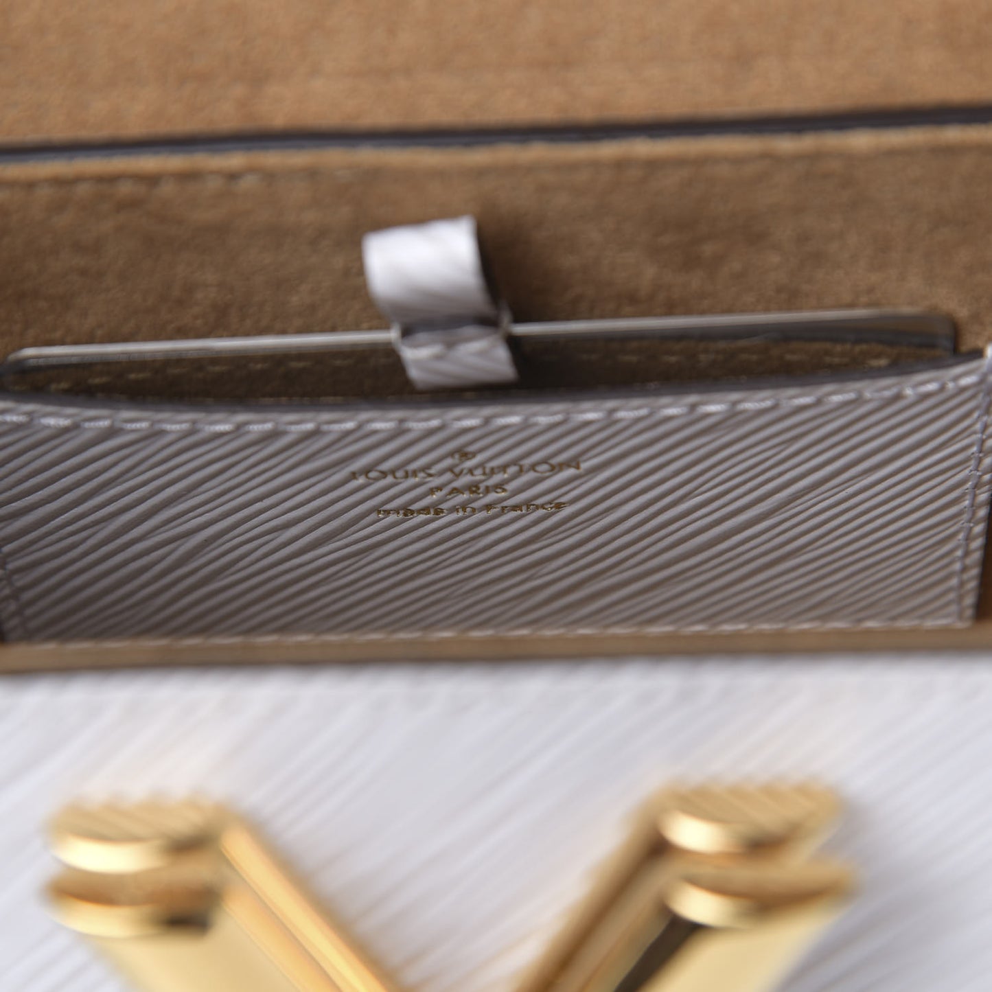 Epi Twist Shoulder Bag PM White