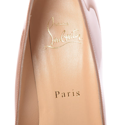 Christian Louboutin Patent Pigalle Follies 85 Pumps 37 Nude 6 of 10