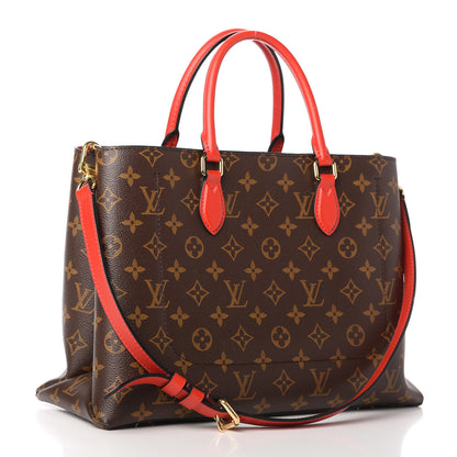 Louis Vuitton Monogram Flower Tote Coquelicot 3 of 10