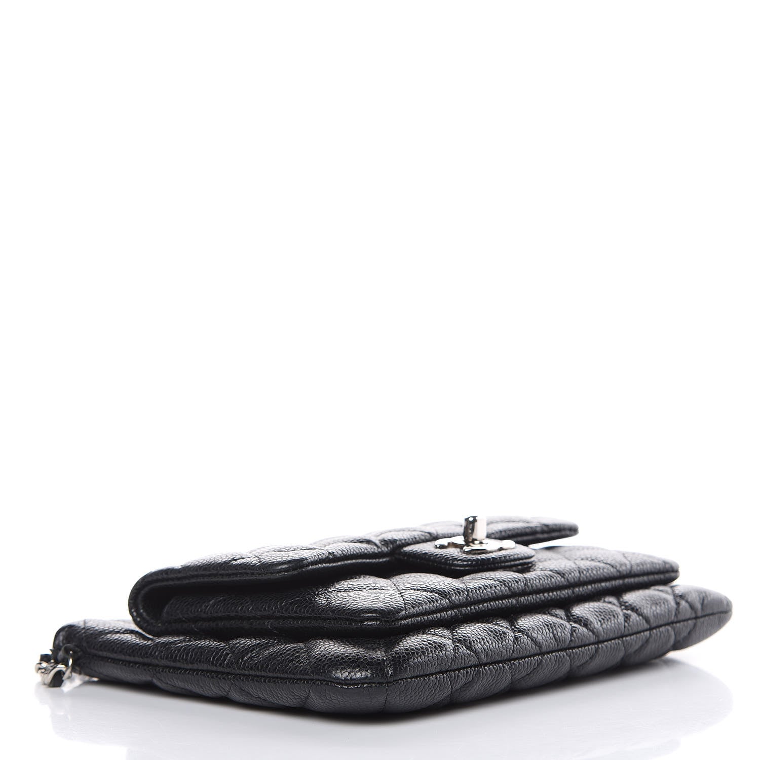 Chanel Caviar Quilted Daily Zip Crossbody Bag Black 4 of 11