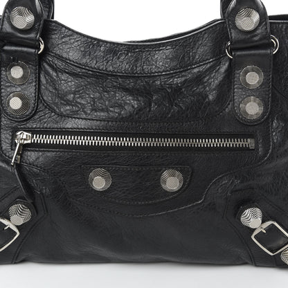 Balenciaga Agneau Giant 21 Silver Hardware City Black 8 of 12