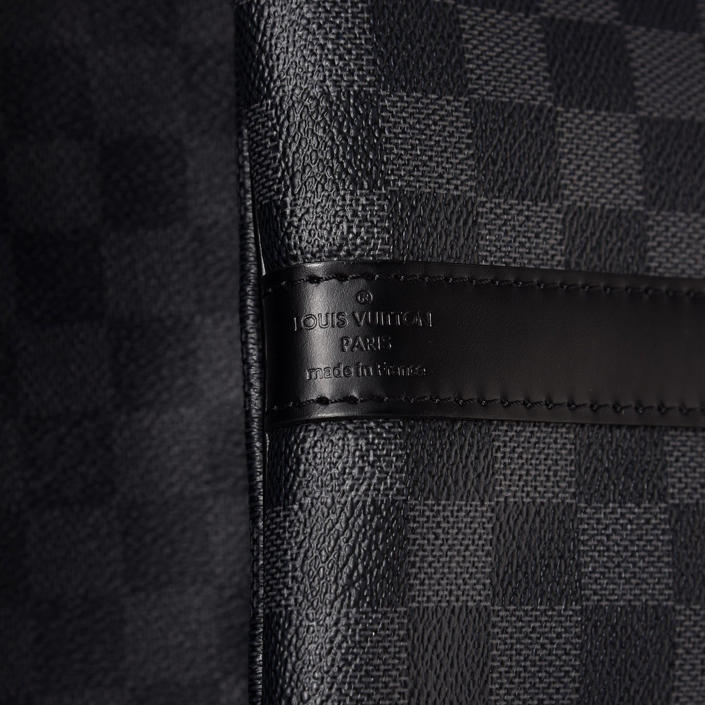 Damier Graphite Keepall Bandouliere 55