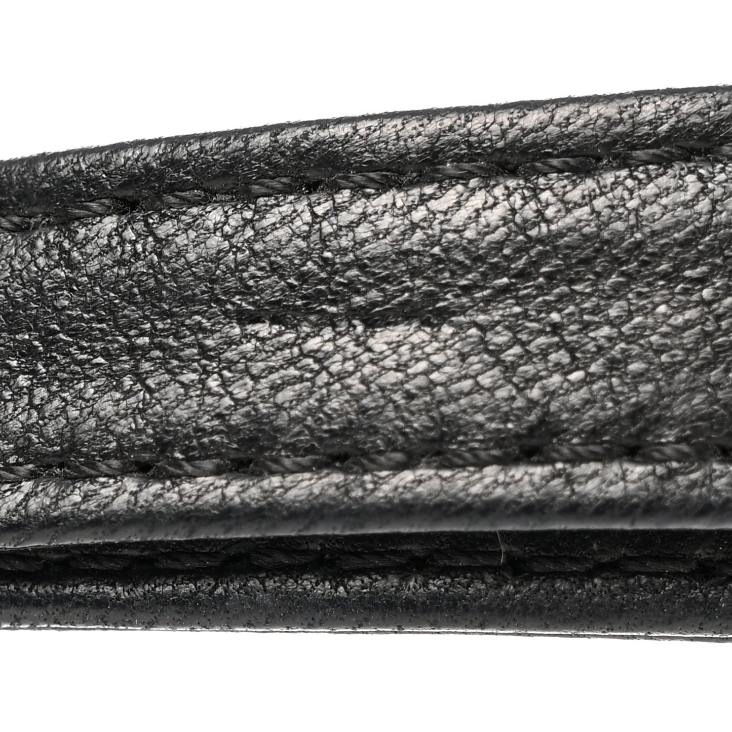 Lambskin Rubiks Cube Wristlet Black