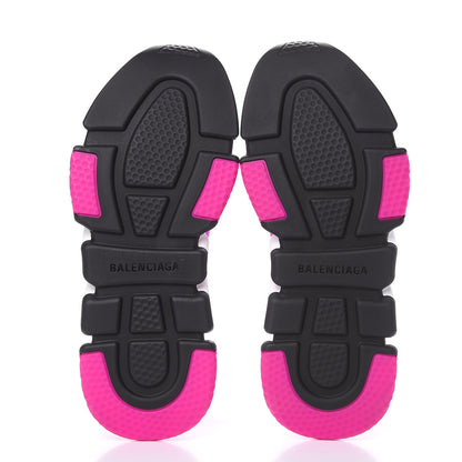 Balenciaga Neoprene Knit Womens Speed Sneakers 37 Fuchsia 5 of 8