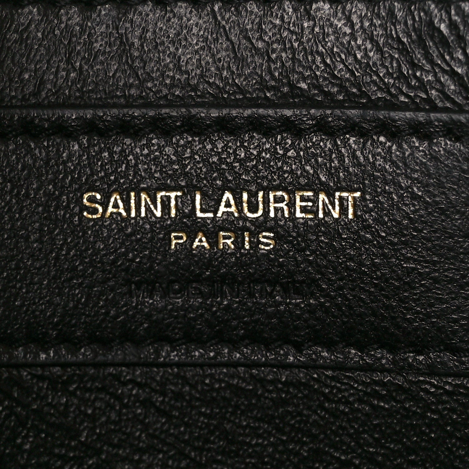 Saint Laurent Lambskin Matelasse Chevron Monogram Small Sulpice Bag Black 8 of 12