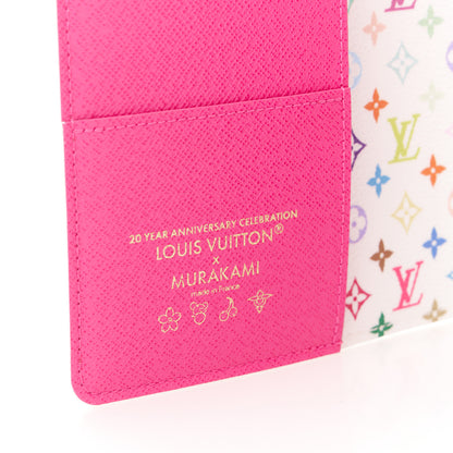 Louis Vuitton LV X TM Monogram Multicolor Emily Notebook Cover MM White 6 of 8