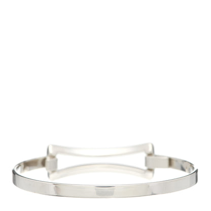 Tiffany Sterling Silver Rectangle Bangle Bracelet 3 of 4