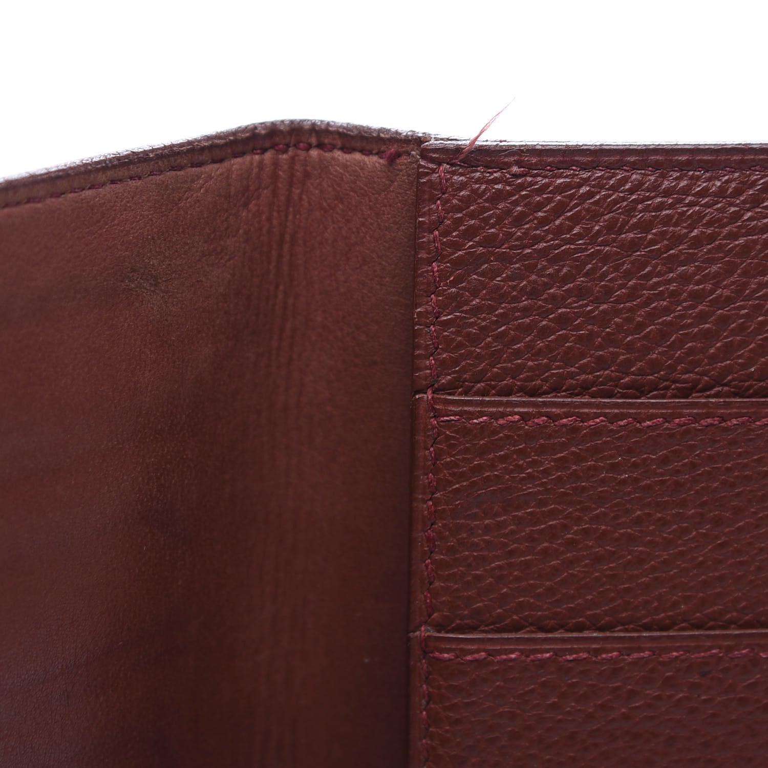 Hermes Evergrain Dogon Wallet Havane 6 of 9