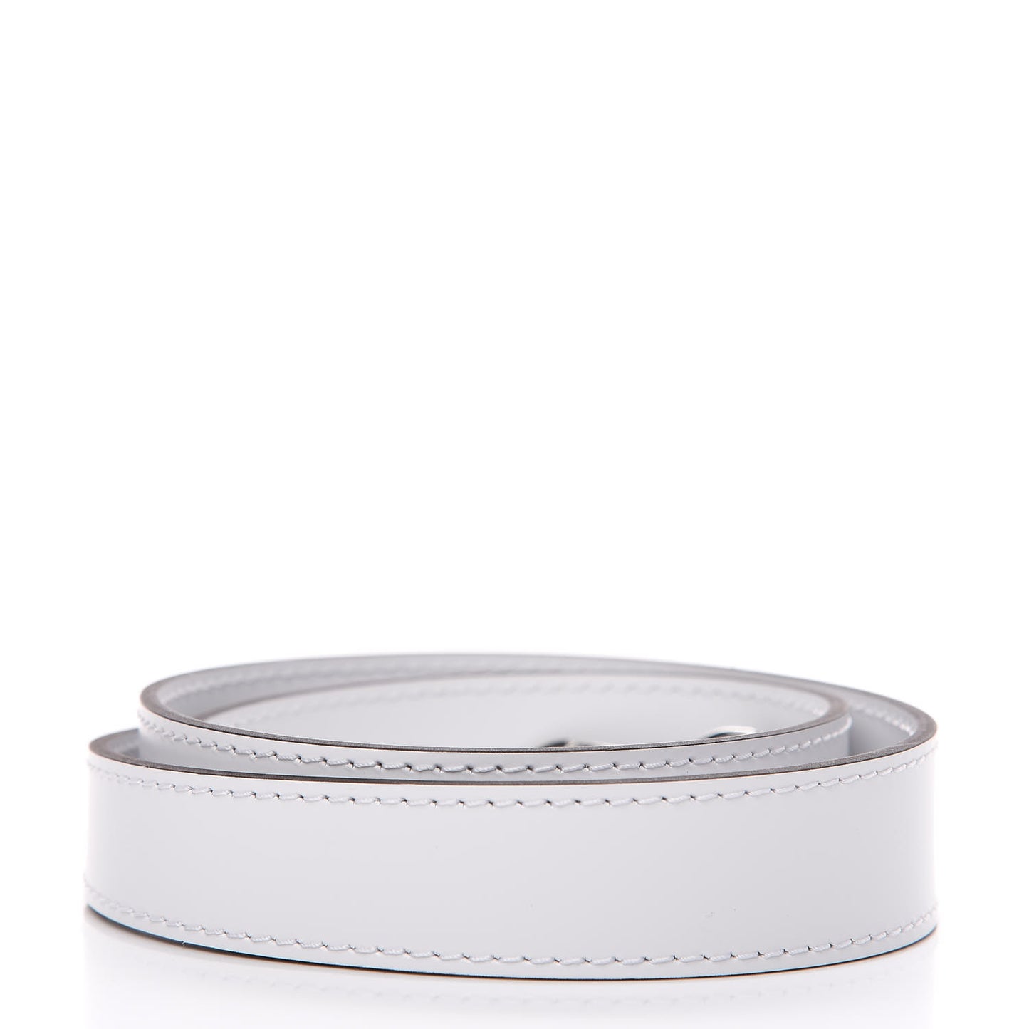 Calfskin Grenelle Shoulder Strap White