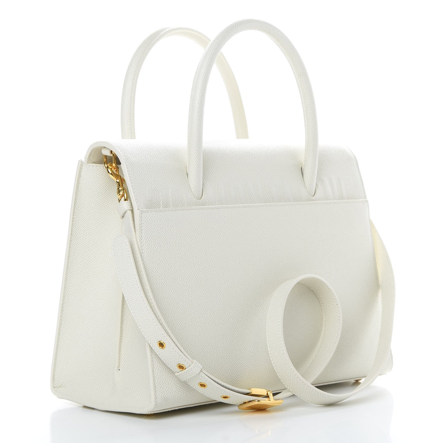 Christian Dior Grained Calfskin Large St. Honore Tote Latte 3 of 10