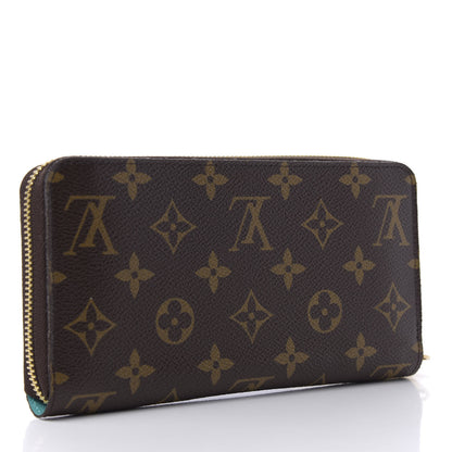 Louis Vuitton Monogram V Zippy Wallet Turquoise 3 of 8