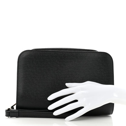Louis Vuitton Taiga Baikal Pochette Ardoise 2 of 8