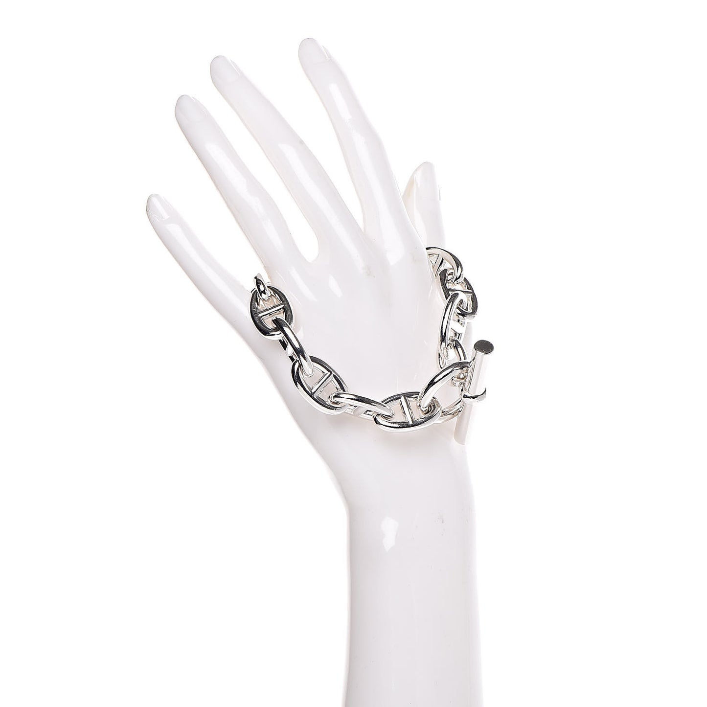 Sterling Silver Very Large Chaine D'Ancre Bracelet 13