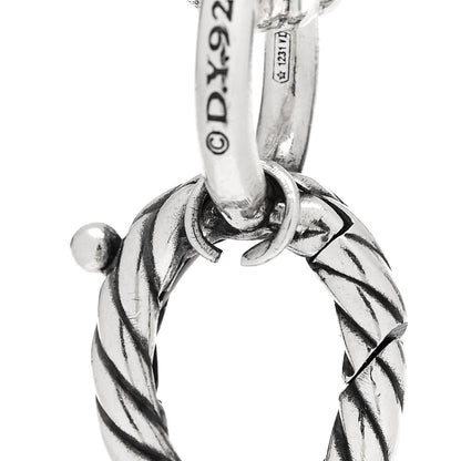 David Yurman Sterling Silver 13mm Large Oval Link Bracelet 5 of 5