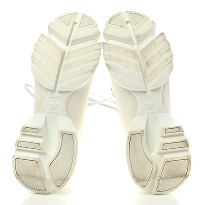Christian Dior Technical Fabric Rubber Womens D-Connect Sneakers 38.5 White 5 of 8