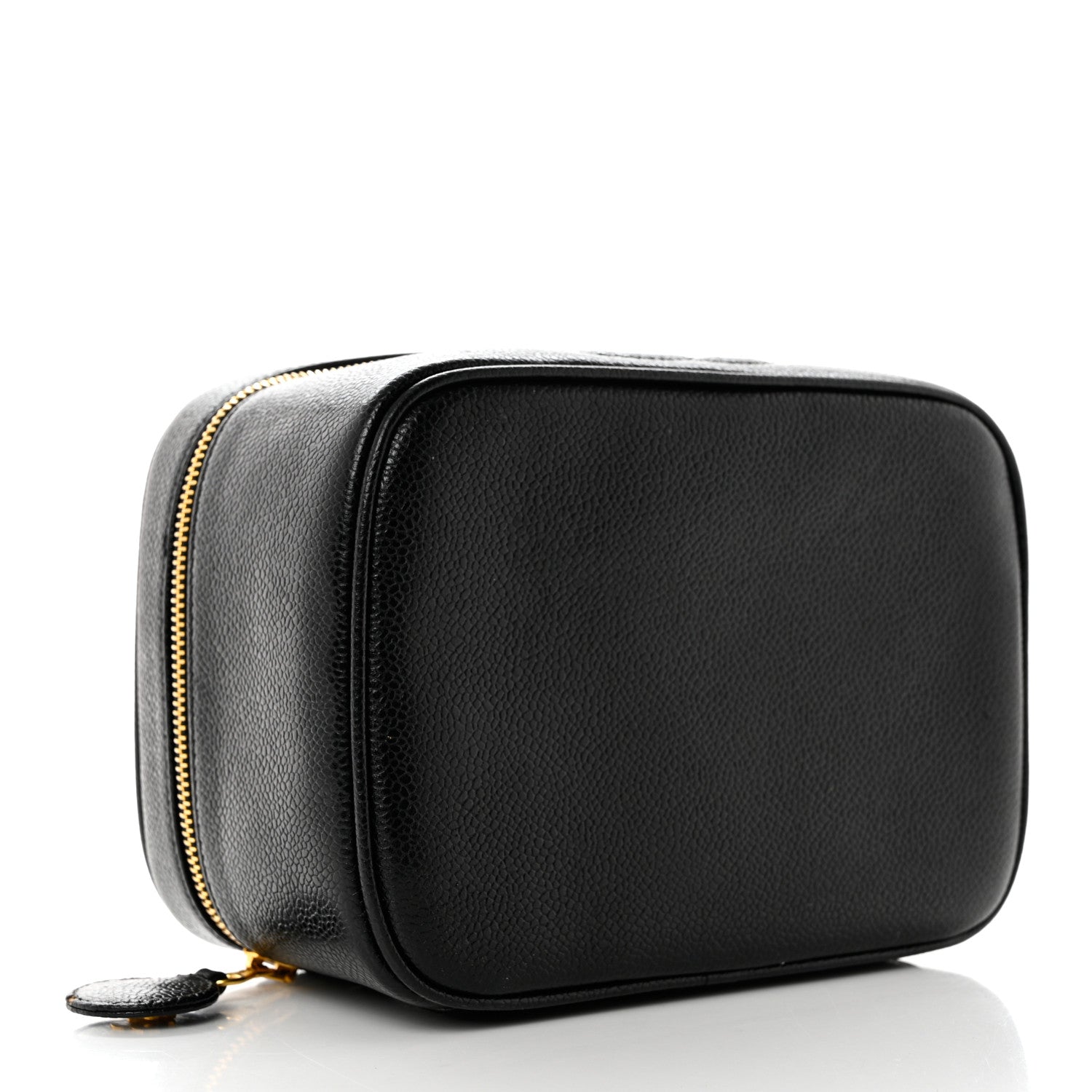 Chanel Caviar Vanity Cosmetic Case Black 4 of 8