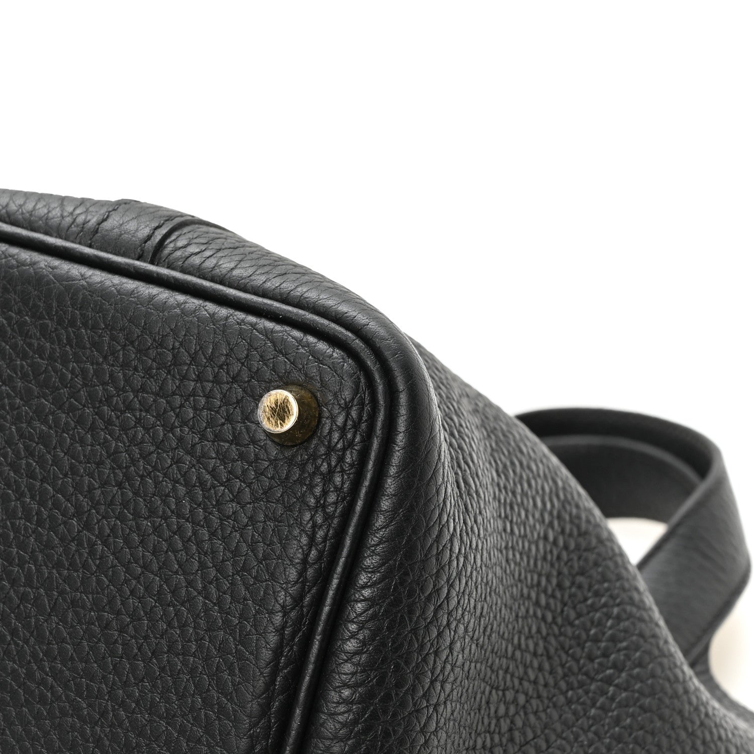 Hermes Taurillon Clemence Picotin Lock 18 PM Black 12 of 13