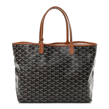 Goyard Goyardine Saint Louis PM Black Gold 1 of 9