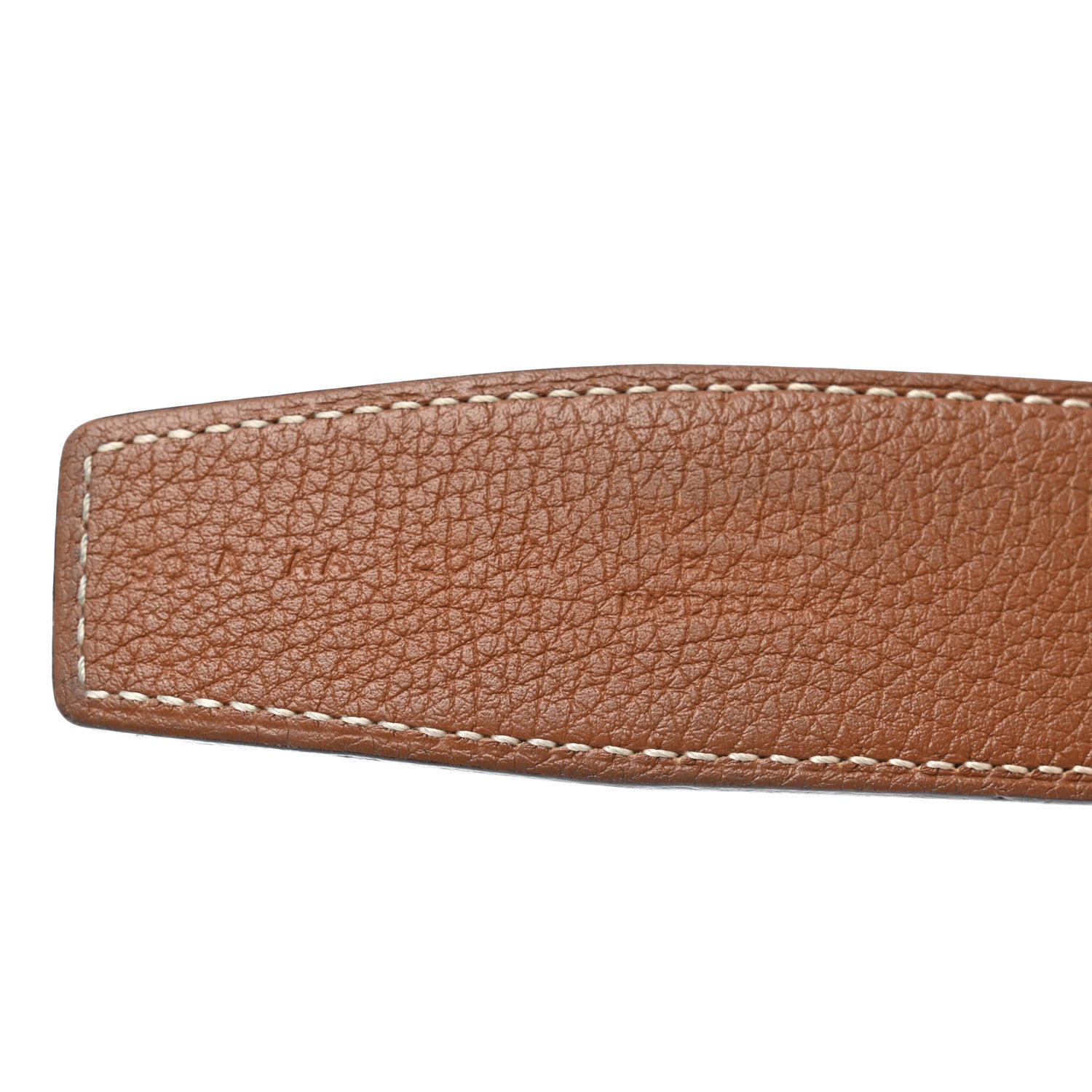 Hermes Box Togo 32mm Belt Strap 90 Black Gold 9 of 12