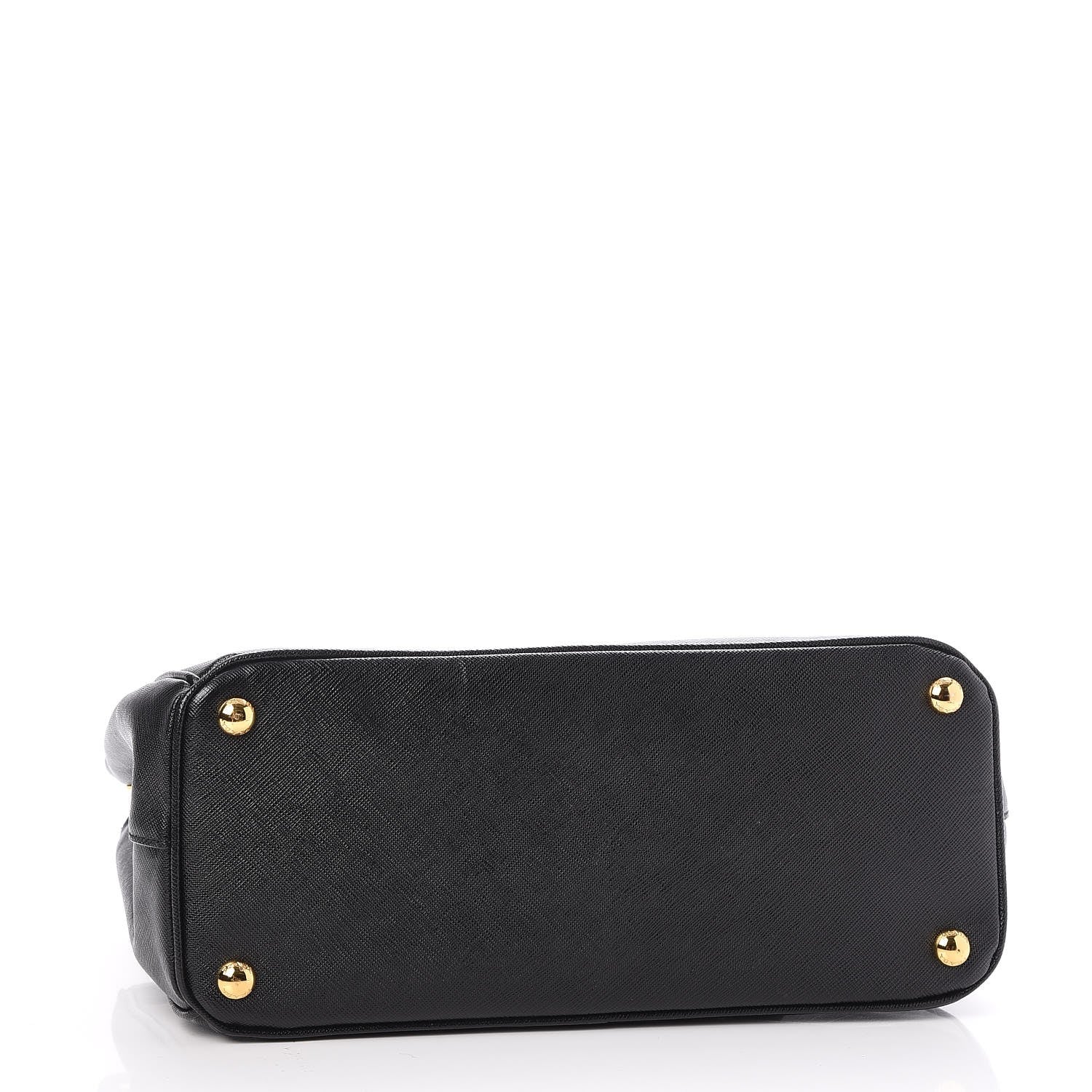 Prada Saffiano Small Galleria Double Zip Tote Black 4 of 9