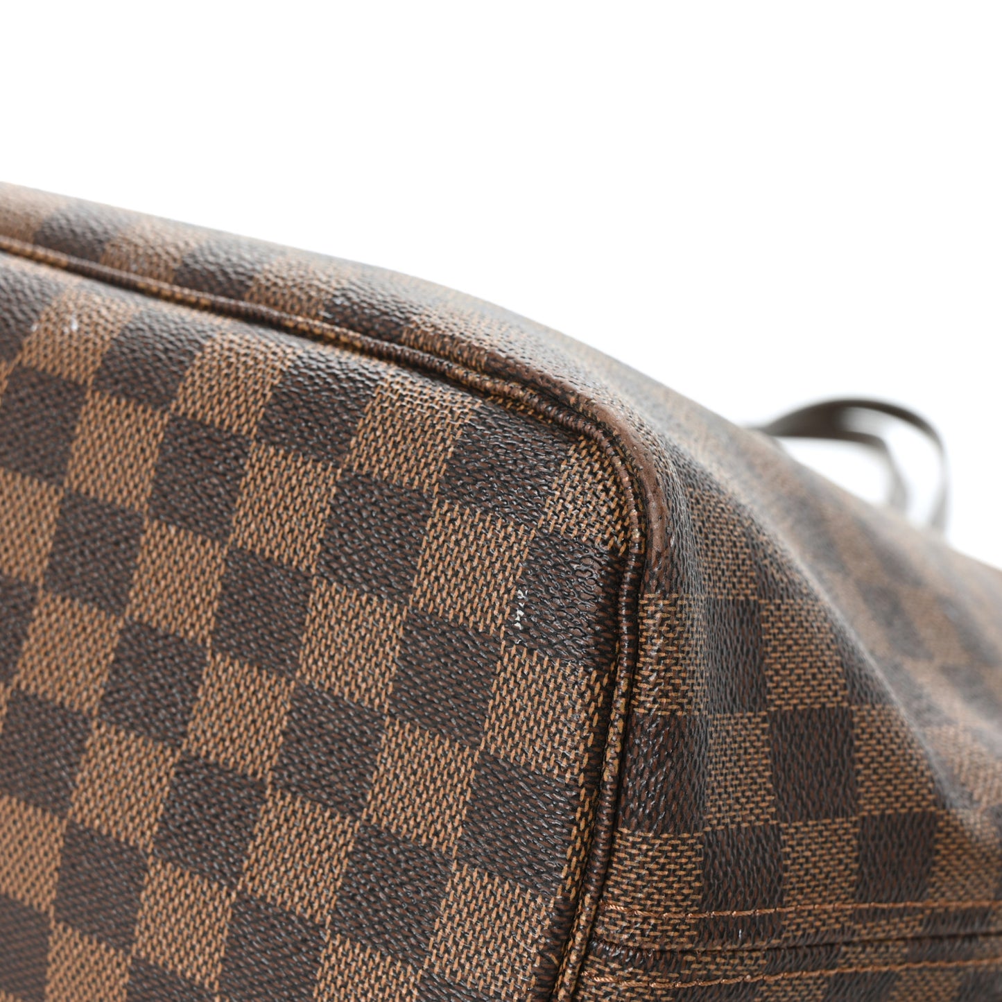 Damier Ebene Neo Neverfull MM Rose Ballerine