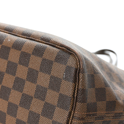 Louis Vuitton Damier Ebene Neo Neverfull MM Rose Ballerine 10 of 12
