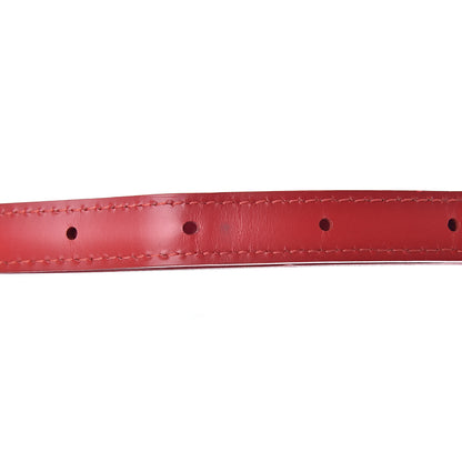 Louis Vuitton Calfskin Adjustable Shoulder Strap 16MM Coquelicot 4 of 4