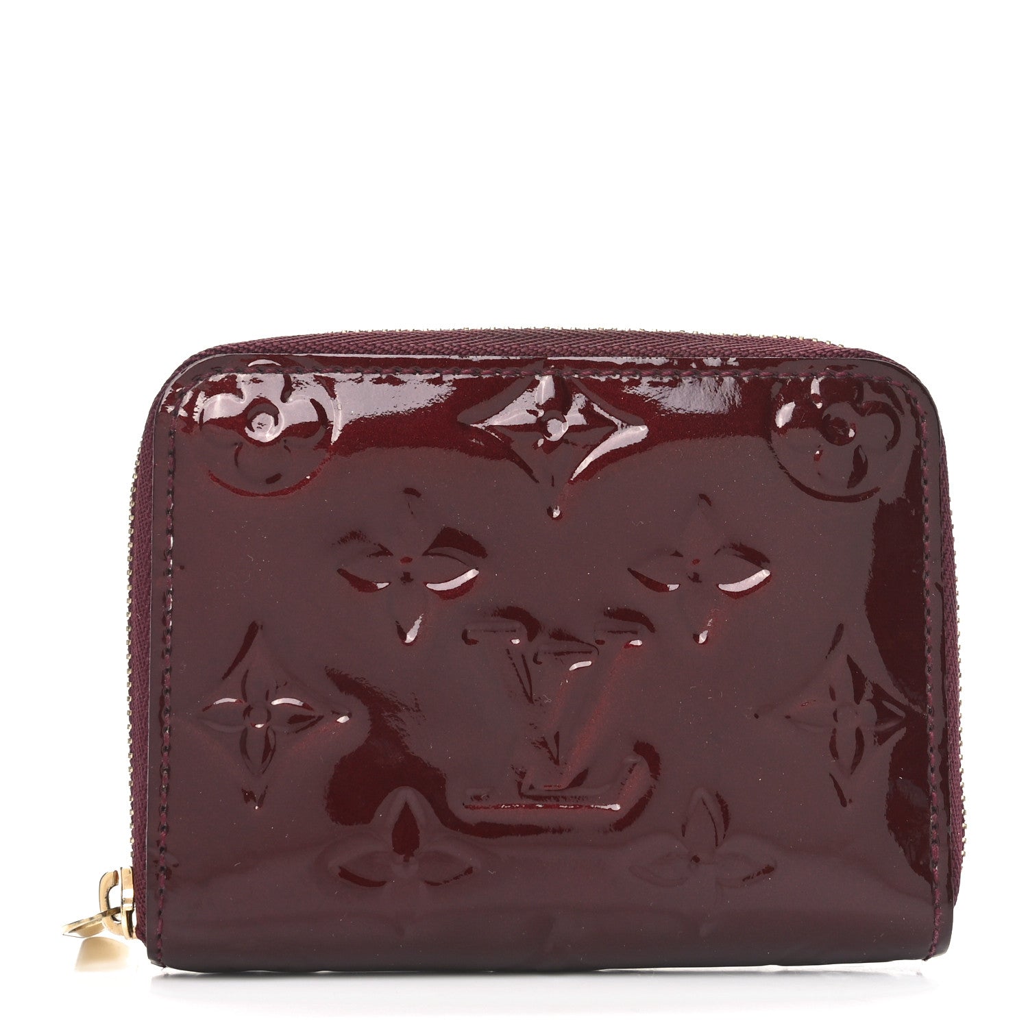 Louis Vuitton Vernis Zippy Coin Purse Rouge Fauviste 1 of 6