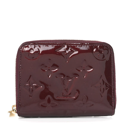Louis Vuitton Vernis Zippy Coin Purse Rouge Fauviste 1 of 6