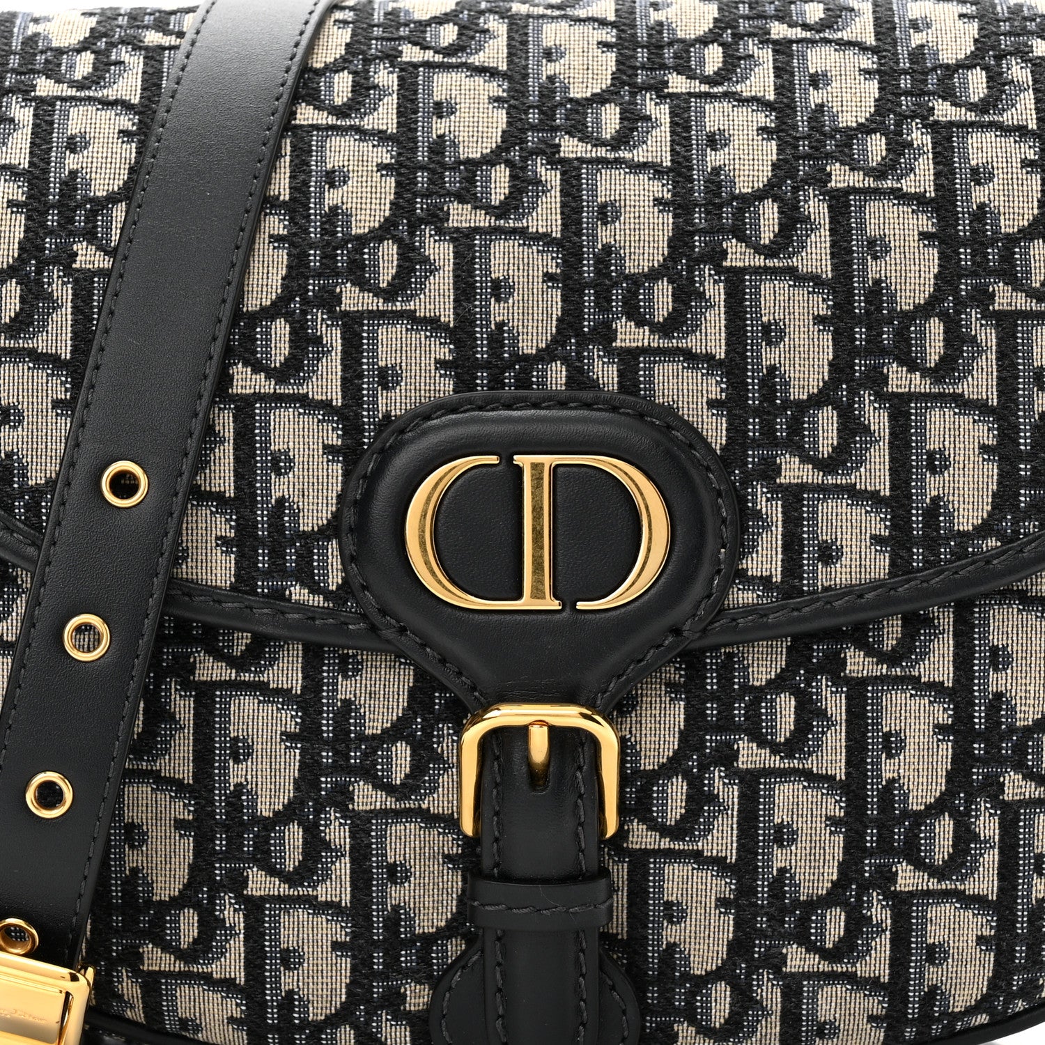 Christian Dior Oblique Medium Bobby Flap Blue 7 of 9
