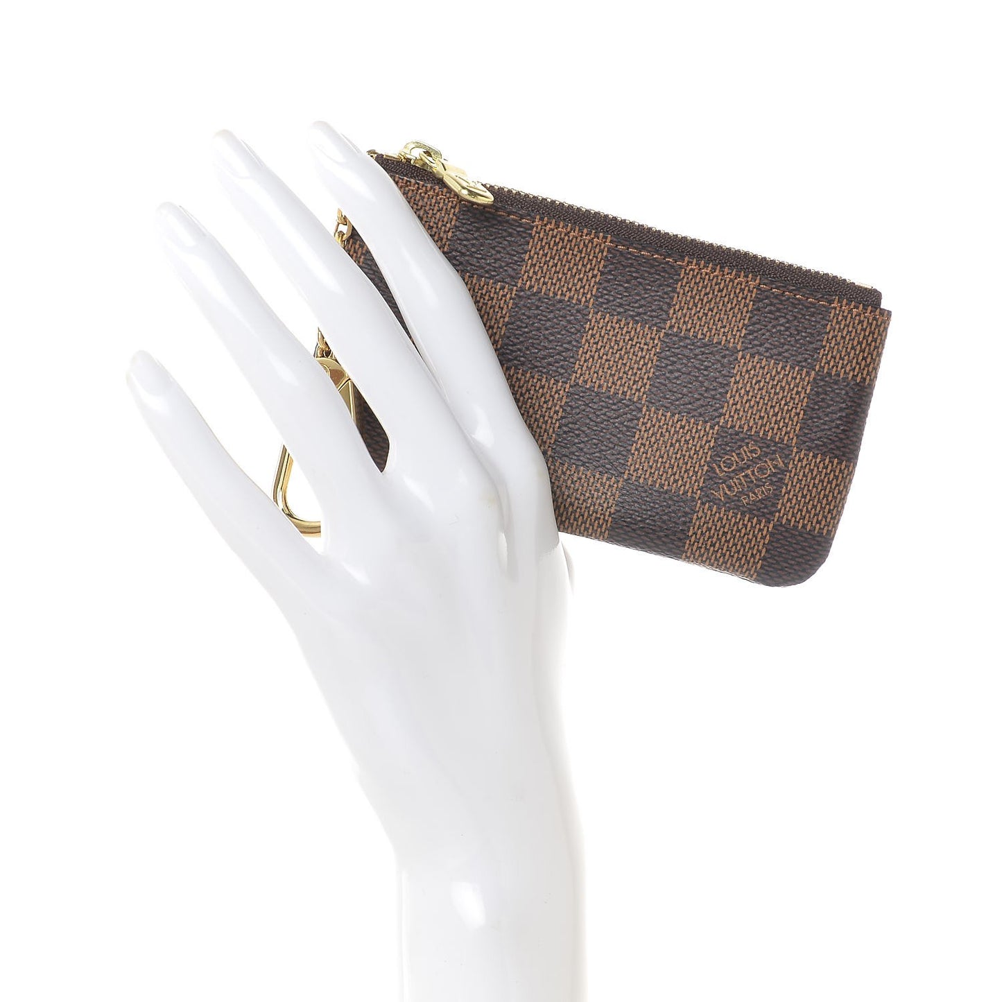 Damier Ebene Key Pouch
