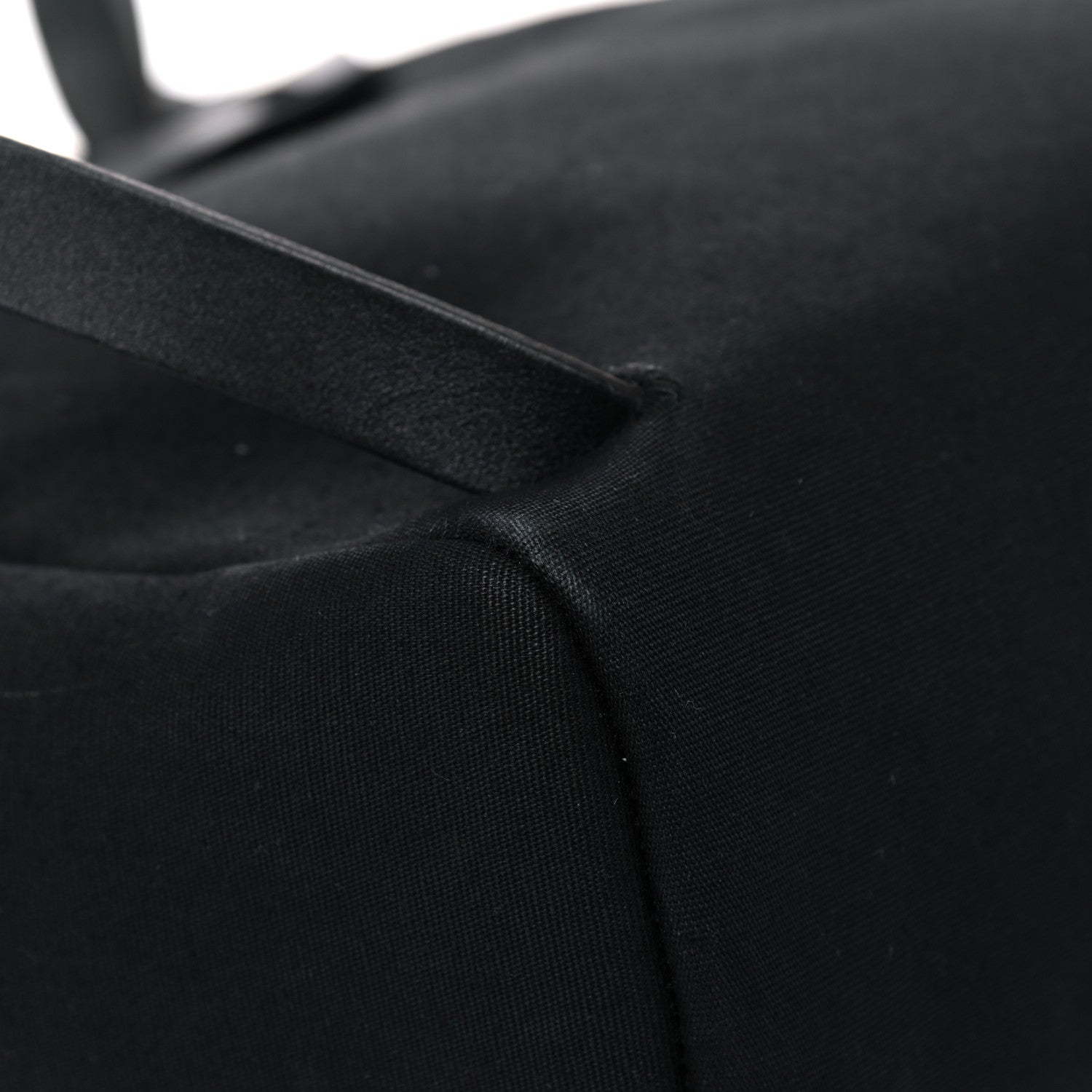 Hermes Toile Vache Calfskin Herbag 39 MM Backpack Black 9 of 13