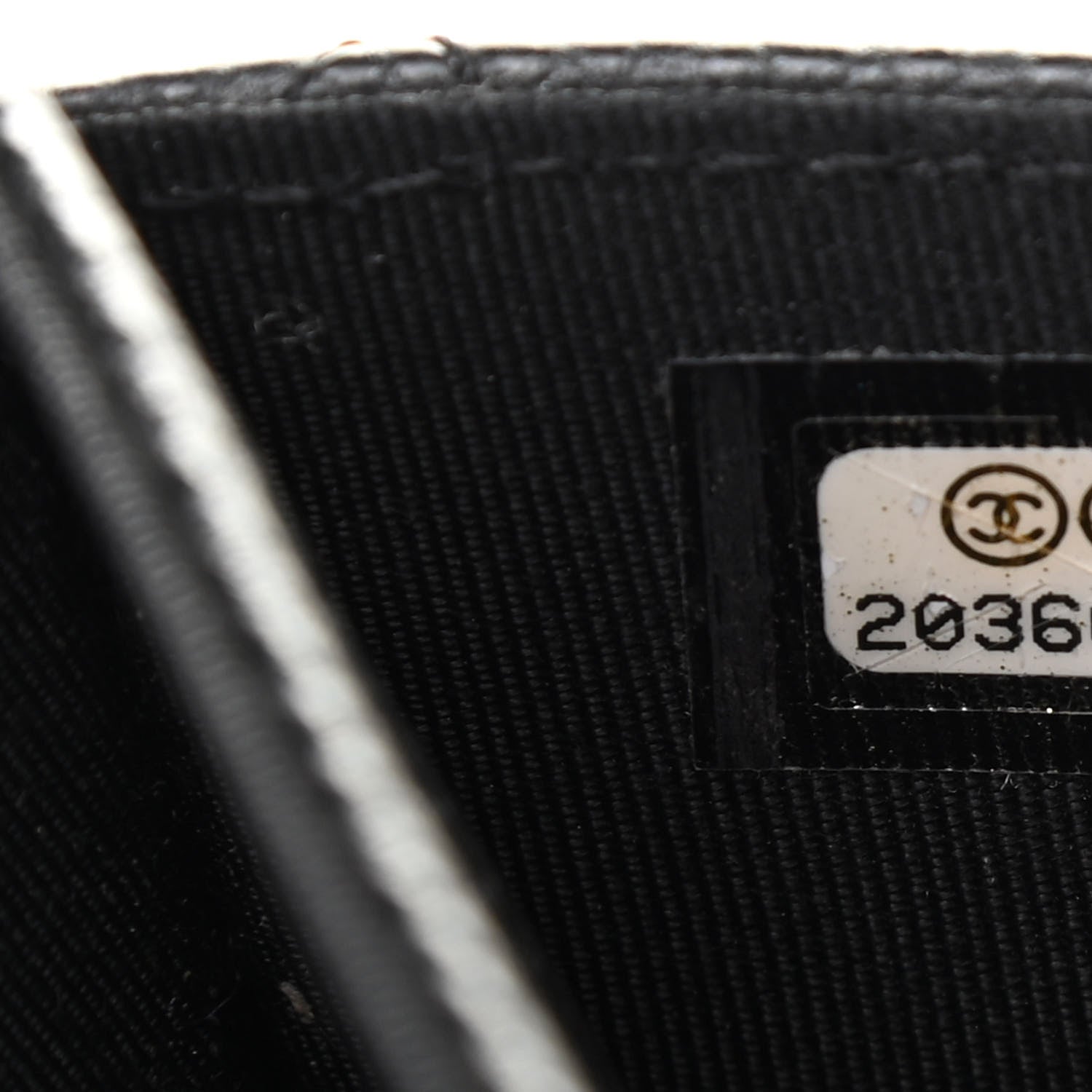 Chanel Caviar Quilted Medium Flap Wallet Black 8 of 8