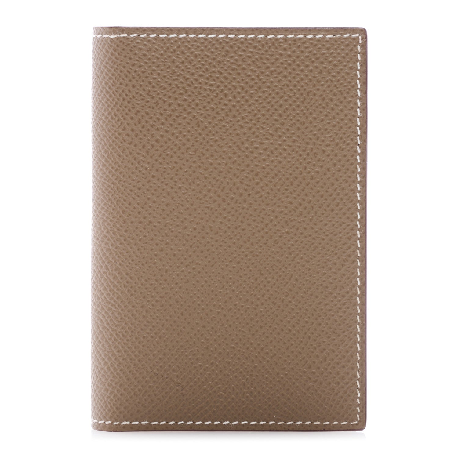 Hermes Epsom MC2 Euclide Card Holder Case Etoupe 1 of 7