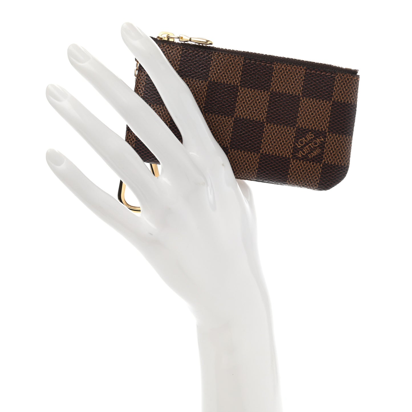 Damier Ebene Key Pouch