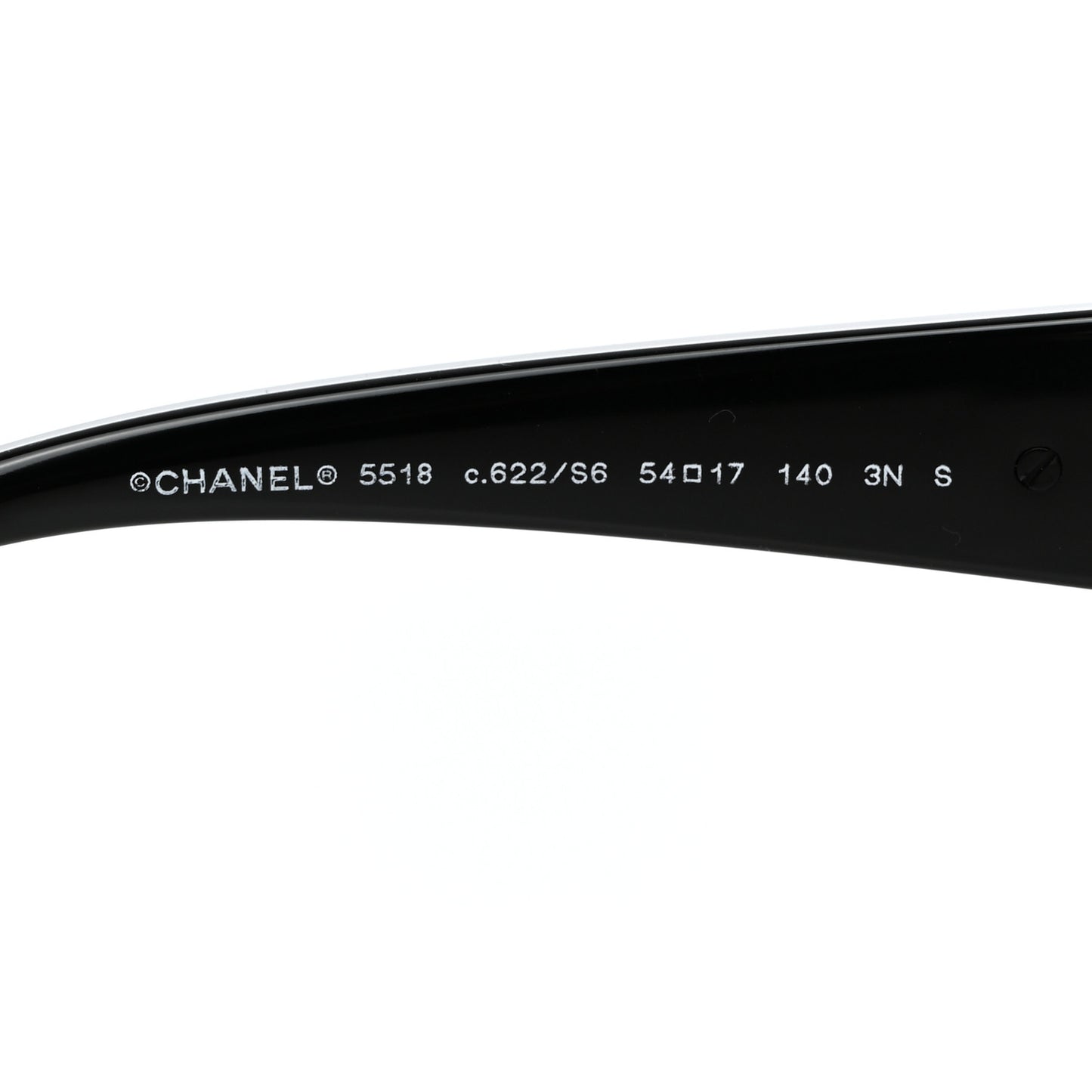 Acetate Enamel Heart Square Sunglasses 5518 Black